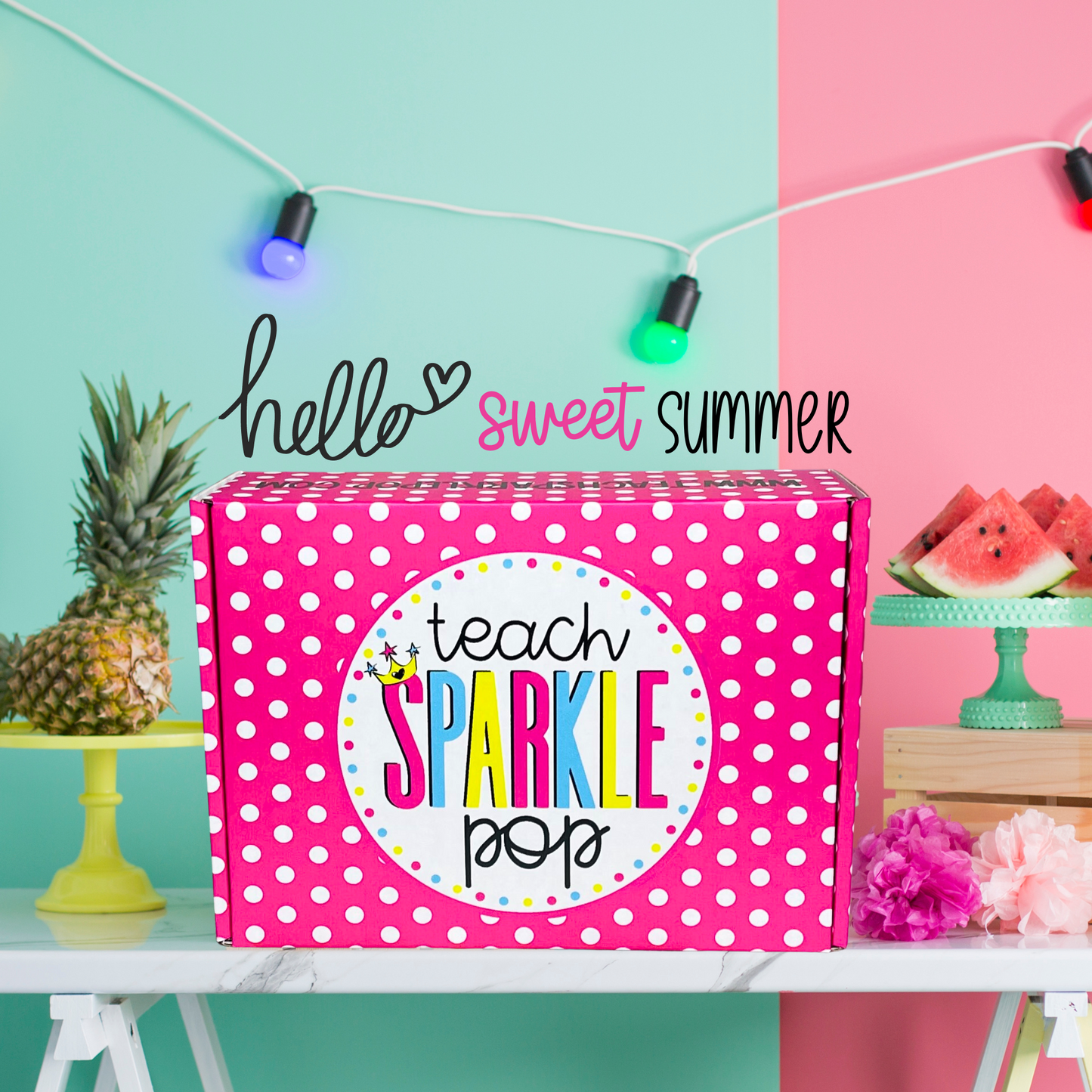 Teach Sparkle Pop Box