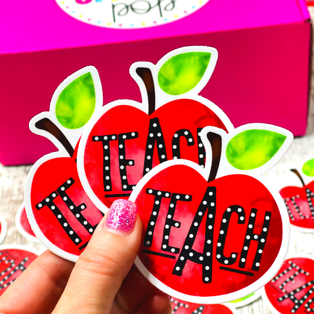 t-e-a-c-h-apple-sticker-teach-sparkle-pop